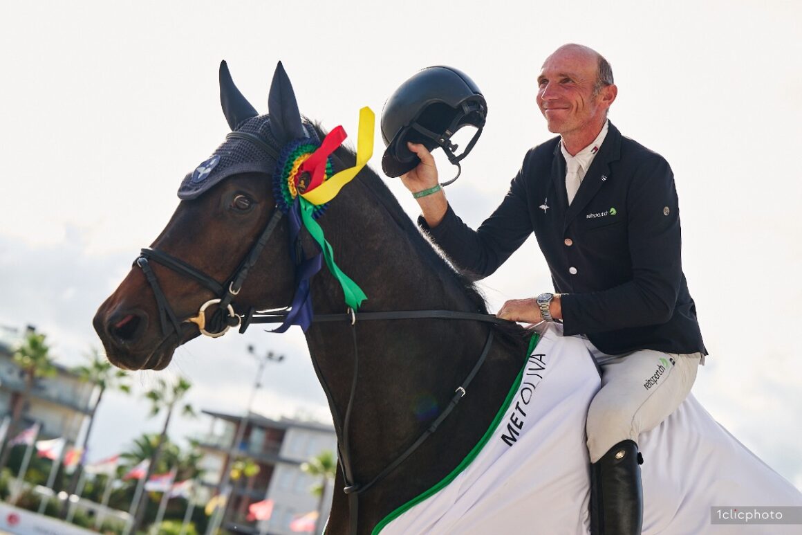 Niklaus Schurtenberger and Quincassi soar to the win in theCSI3* Oliva Nova Beach & Golf Resort Grand Prix at Autumn MET I 2024