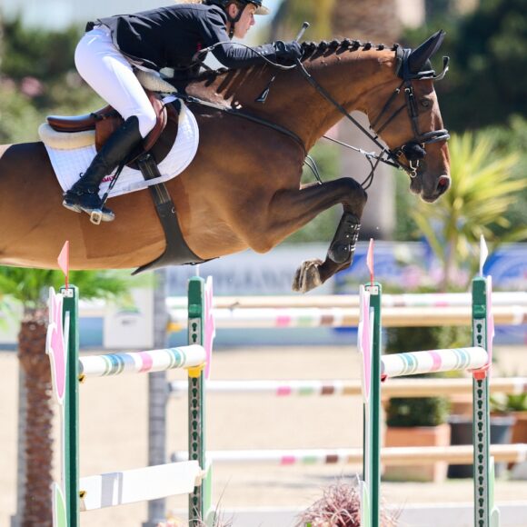 Everything comes together for Janne Friederike Meyer-Zimmermann
and Iron Dames Just A Dream in the CSI3* CHG Grand Prix in Oliva Nova 