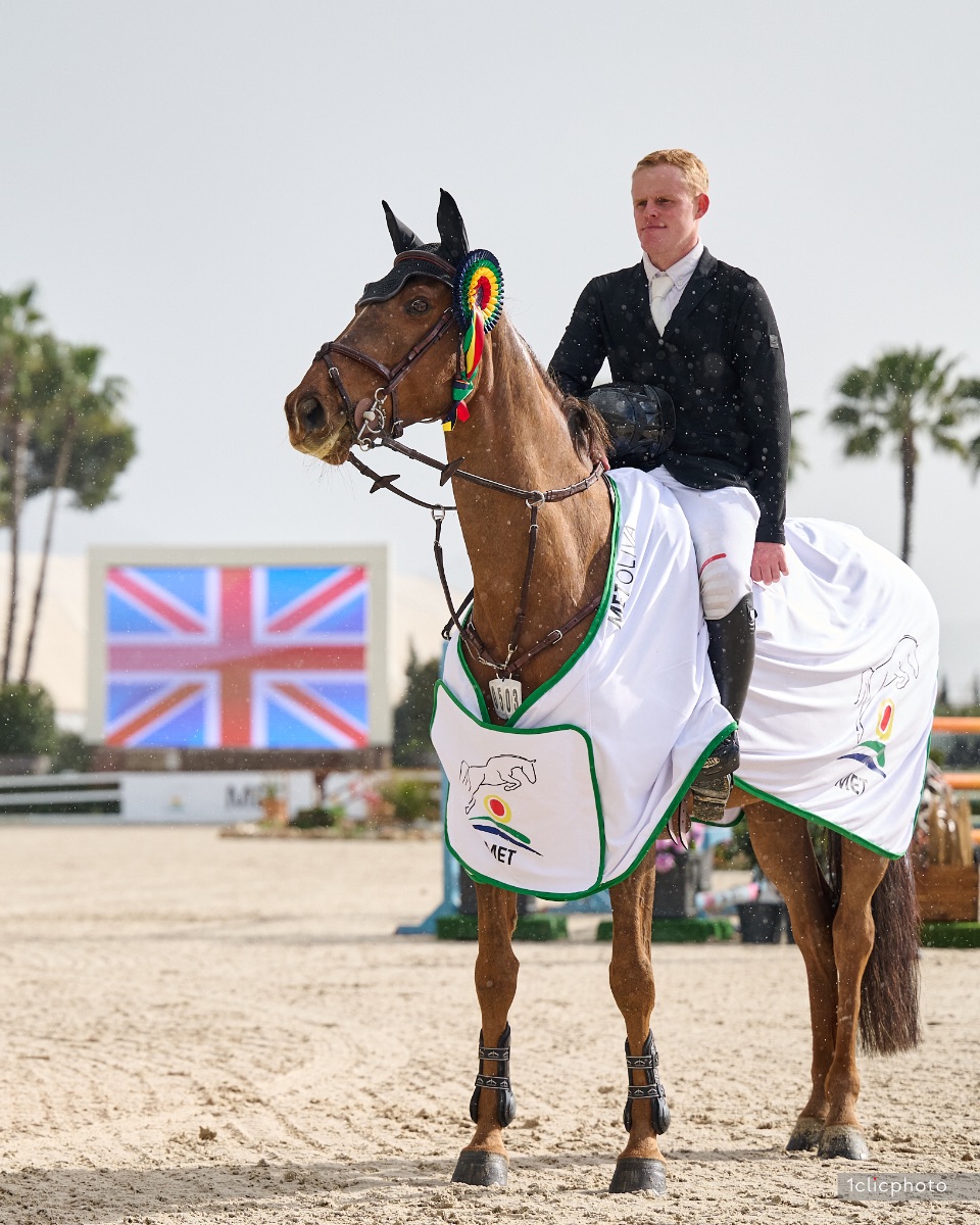 James Smith and Juno Rose 23 open Spring MET III 2025 with a CSI2 CHG Grand Prix win James Smith and Juno Rose 23 open Spring MET III 2025 with a CSI2* CHG Grand Prix win