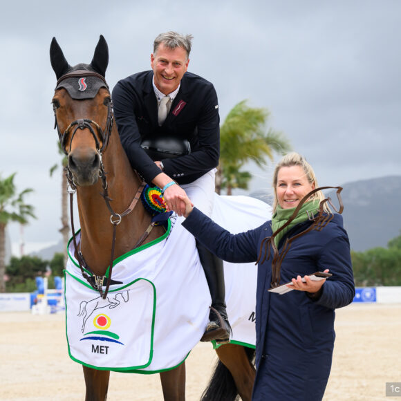 Marc Houtzager and Sterrehof’s Dante close off Spring MET II 2025with a win in the CSI3* 1.50m Grand Prixpresented by Oliva Nova Beach & Golf Resort 