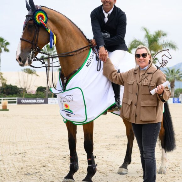 Home win for Mariano Martinez Bastida and Belano vd Wijnhoeve Z in the CSI2* Oliva Nova Beach & Golf Resort Grand Prix at Spring MET IV 2025