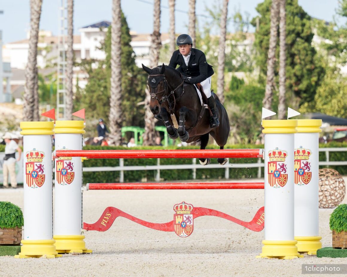 Candy Luck Z is on Willem Greve’s side to win the CSI3 Candy Luck Z is on Willem Greve’s side to win the CSI3