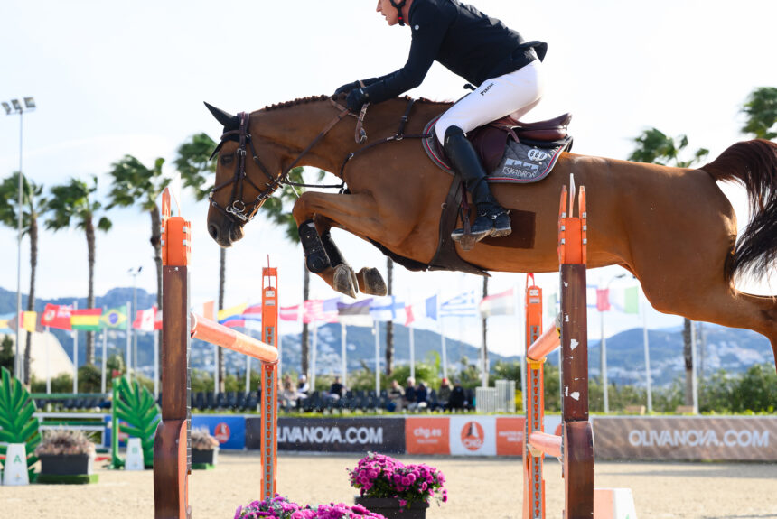 Marc Houtzager and Mereusa victorious in the CSI2* 1.45m by Dammann Reitplatz- u. Sportplatzbau GmbH Grand Prix at Spring MET II 2026
