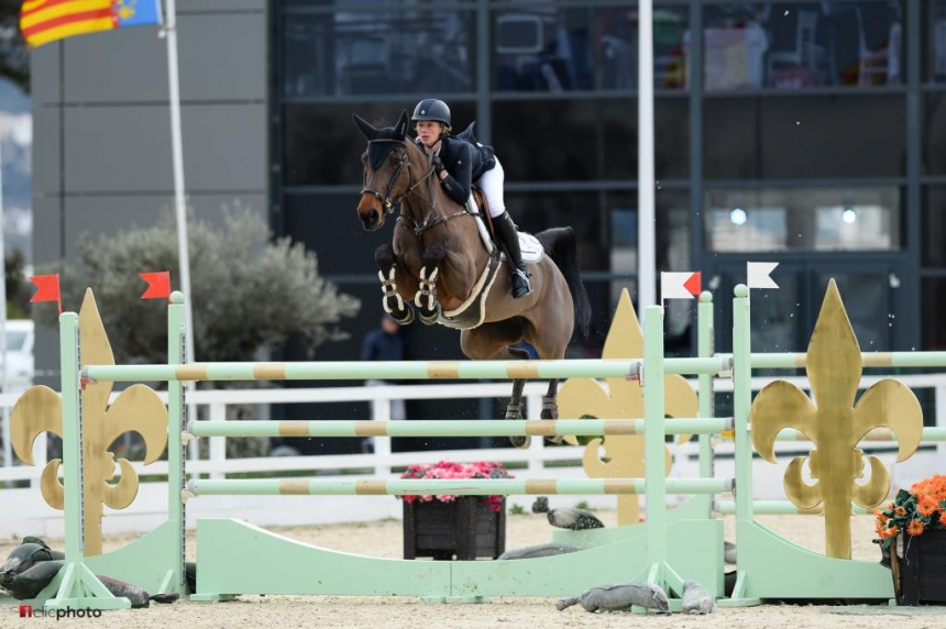 La británica Louise Pavitt consigue la victoria en la prueba grande de hoy